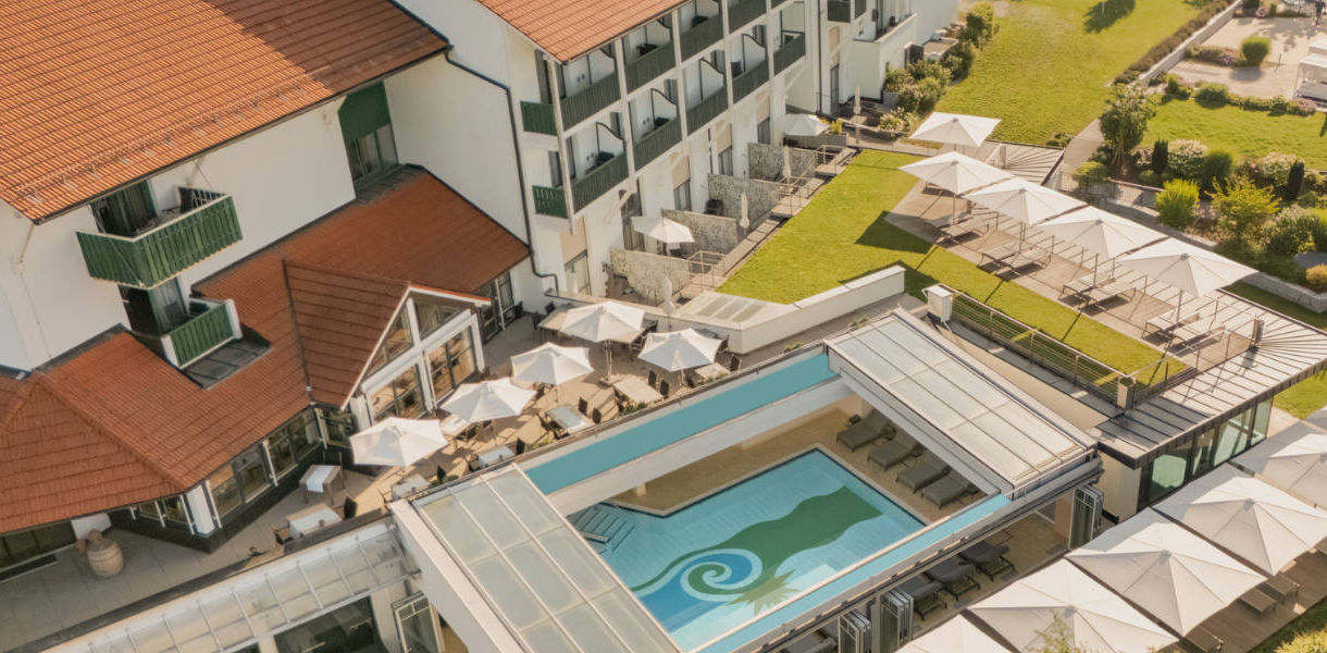 Hotel Sonnengut von oben