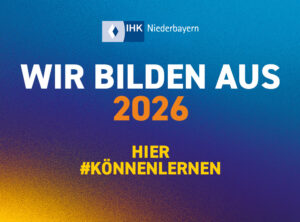 Ausbildungssiegel der IHK Niederbayern für das Jahr 2026