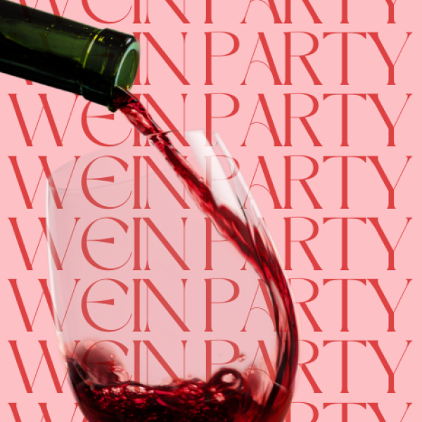 weinparty weinflasche weinglas